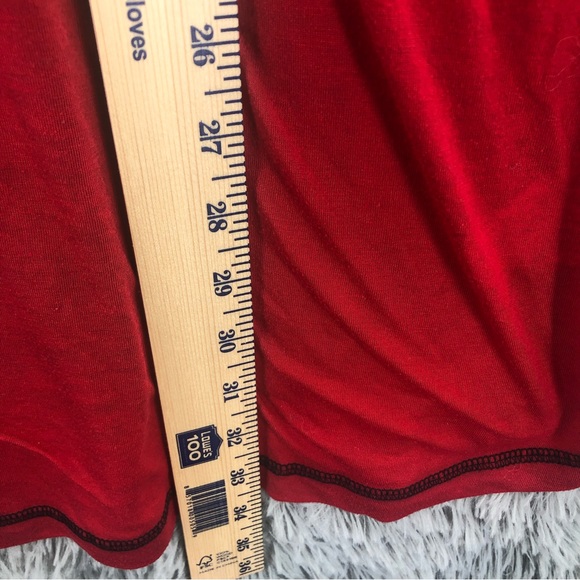 BKE Buckle Black Polo Shirt X Large Red Burnout Polo Red Shirt - Picture 8 of 8